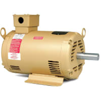 Baldor-Reliance Shaft Grounding Motor, 5HP, 1750 rpm, 184T, 3640M, OPSB, F3, HV3 Super-E Series