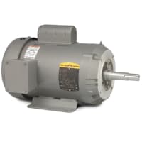 Baldor-Reliance Close Coupled Motor, 3HP, 3450 rpm, 1-Ph, 182JM, 3634L, TEFC, F2, PC1 Series