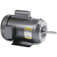 Baldor-Reliance Close Coupled Motor, 10HP, 1725 rpm, 1-Ph, 215JM, 3744LC, ODTF, PC1 Series