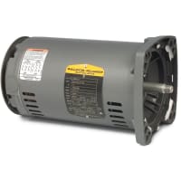 Baldor-Reliance Jet Pump Motor, 0.75HP, 3450 rpm, 3-Ph, 56YZ, 3416M, Open, F, PJ1 Series