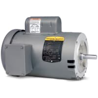 Baldor-Reliance AC Motor, C-Face, Footless, Drip Cover, 0.17HP, 1725rpm, 3408L, F2, GO1 Series