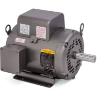 Baldor-Reliance AC Motor, 5HP, 1745 rpm, 1-Ph, 213T, 3727L, OPSB, F2, GO1 Series