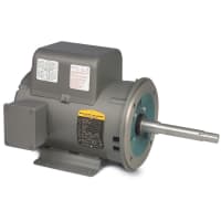 Baldor-Reliance Close Coupled Motor, 3HP, 1725 rpm, 1-Ph, 184TCZ, 3634LC, Open, PC1 Series