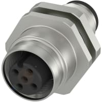 Balluff Bulkhead Connectors, Connector 01, M12x1, Connector 02, M12x1