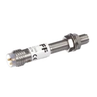 Balluff Inductive Sensor, Cylindrical, 1.5mm Range, PNP-NC, M5 Threaded Flush, BES Series