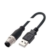 Balluff Male M12, Connector USB-A, PVC, 1.80 m