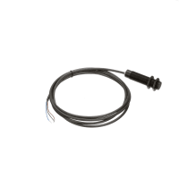 Balluff Sensor, Capacitive, M18 Flush, PBT, 8mm, NPN, NO, 2m cable, BCS Series