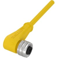 Balluff Single-Ended Cordset, Connector 01, 1/2", Cable jacket, TPE, 10.00 m