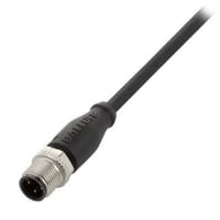 Balluff Connector/cable, Male M12, PUR, 5.00 m, Drag chain compatible