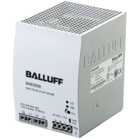 Balluff Power supply, Three-phase, Switched, 340575 VAC, 24 VAC, 10 Amps, DIN-rail, IP20