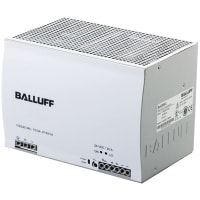 Balluff Power supply, Single-phase, Switched, 115-230 VAC, 24 VDC, 20A, DIN-rail, IP20