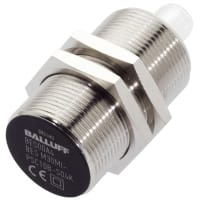 Balluff ProXimity Sensor, M30, 15mm, Flush, NPN/NC, M12 connector