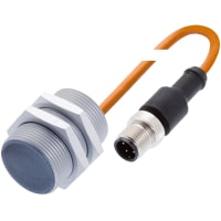 Balluff ProXimity Sensor, M30, 15mm, Flush, Pol/NC, M12, 0.3m PUR pigtail