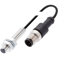 Balluff ProXimity Sensor, M8, 2mm, Flush, Pol/NC, M12, 0.3m PUR pigtail