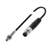 Balluff Inductive Sensor, Cylindrical, 1.5mm Range, PNP-NC, M5 Threaded Flush, BES Series