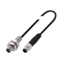 Balluff ProXimity Sensor, Cable with connector, (NO), PNP, Sn=2.00mm, Flush (shielded), M08X1