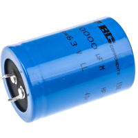 BC Components / Vishay 10000uF 63 V Aluminum Electrolytic Capacitor, 158 Series 5000h 35 (Dia.) x 52mm