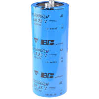 BC Components / Vishay 1F 25V dc ALUM Electrolytic Capacitor, 101 PHR-ST Series 15000h 90(Dia.)x220mm