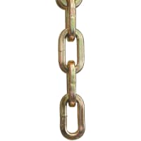 ABUS USA Chain, Security, Square, Steel, Nylon Sleeve, 2ft L, 1/2in Dia