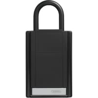 ABUS USA Padlock, Combo, 10 Digit, 45mm H, 80mm W, Shackle, Black-Silver