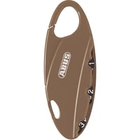 ABUS USA Padlock, Combo, 3 Dial, 2-33/64in H, 15/16in W, Shackle 7/64in Dia, Tan