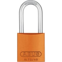 ABUS USA LoTo 40mm Long Shackle Orange Padlock