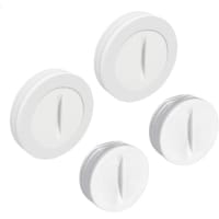 BELL Waterproof Non-metallic Clos Plugs (2) 1/2" / (2) 3/4 NptWhite