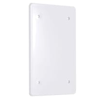 BELL 1-Gang Vertical/Horiz Waterproof Cover Blank Non-metallic -White