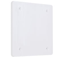 BELL 2-Gang Waterproof Cover Blank Non Metallic -White