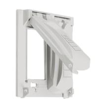 BELL 2-Gang Vertical/Horizontal 25-in-1 Flip CoverWhite