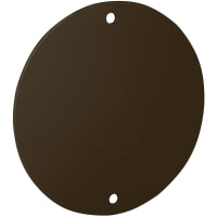 BELL Round Weatherproof Blank Cover - Bronze