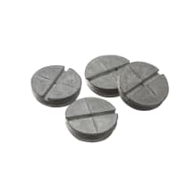 BELL Waterproof Closure Plug 1" Npt Gray (4/Bag)