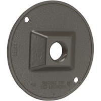 BELL Round Waterproof Cluster Cover (1) 1/2" Outlet Br