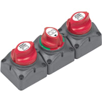 BEP 701 Battery Switch Cluster, 2 X 701, 1 X