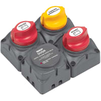 BEP Battery Dist Clstr, Single Eng, Square, Bulk