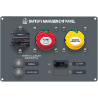 BEP Battery Management Panel - Sailboat (9M - 12M)