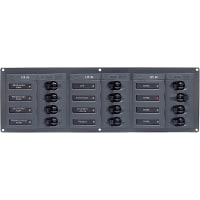 BEP Dc Panel - 12-Way - No Meter - Horizontal