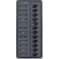 BEP Dc Panel - 12-Way - No Meter - Vertical