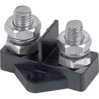 BEP Insulated Distribution Stud, Dual - 1 X 3/8" 1 X