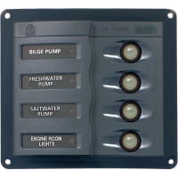 BEP Systems In Operation Panel - 4 Way W/ Alarm