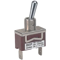 BEP Toggle Switch - On/On Spray Proof Series