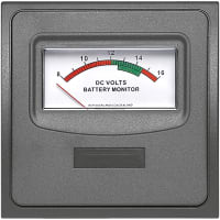 BEP Contour 1000 Volt Meter Panel, 8-16V