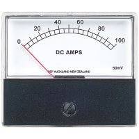 BEP Analog Ammeter - 0-100A 50Mv