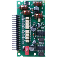 Bihl+Wiedemann AS-i PCB Module, 73 mm x 37, 5 mm, 8I, wiring pins, angled