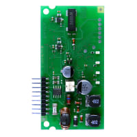 Bihl+Wiedemann AS-i PCB Module, 73 mm x 37, 5 mm, 2AI 0-10V, wiring pins, angled