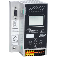 Bihl+Wiedemann AS-i 3.0 PROFIBUS Gateway in Stainless Steel, 1 master