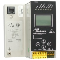 Bihl+Wiedemann AS-i 3.0 EtherNet/IP Gateway in Stainless Steel, 2 masters