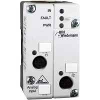 Bihl+Wiedemann AS-i Analog Input Module, IP65, M12, 2AI 4-20mA