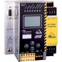 Bihl+Wiedemann AS-i 3.0 PROFIBUS Gateway with integrated Safety Monitor, 1 AS-i master