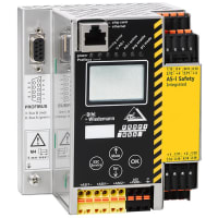 Bihl+Wiedemann AS-i 3.0 PROFIBUS Gateway with integrated Safety Monitor, 1 AS-i master